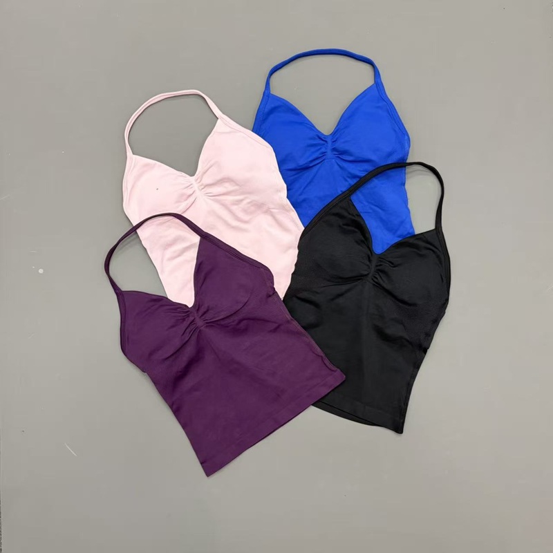 Gym Women Sports Tank Top Seam - огляд і ціна Suspender Tank Top