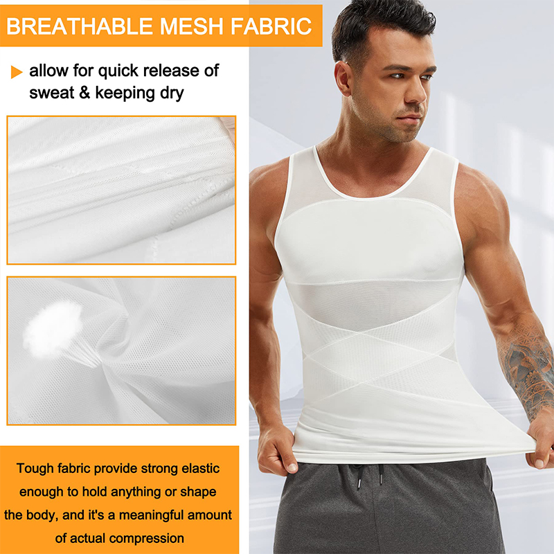 Compression Shirt for Men Slim - огляд і ціна Sleeveless Undershirt