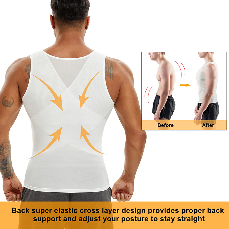 Compression Shirt for Men Slim - огляд і ціна Sleeveless Undershirt
