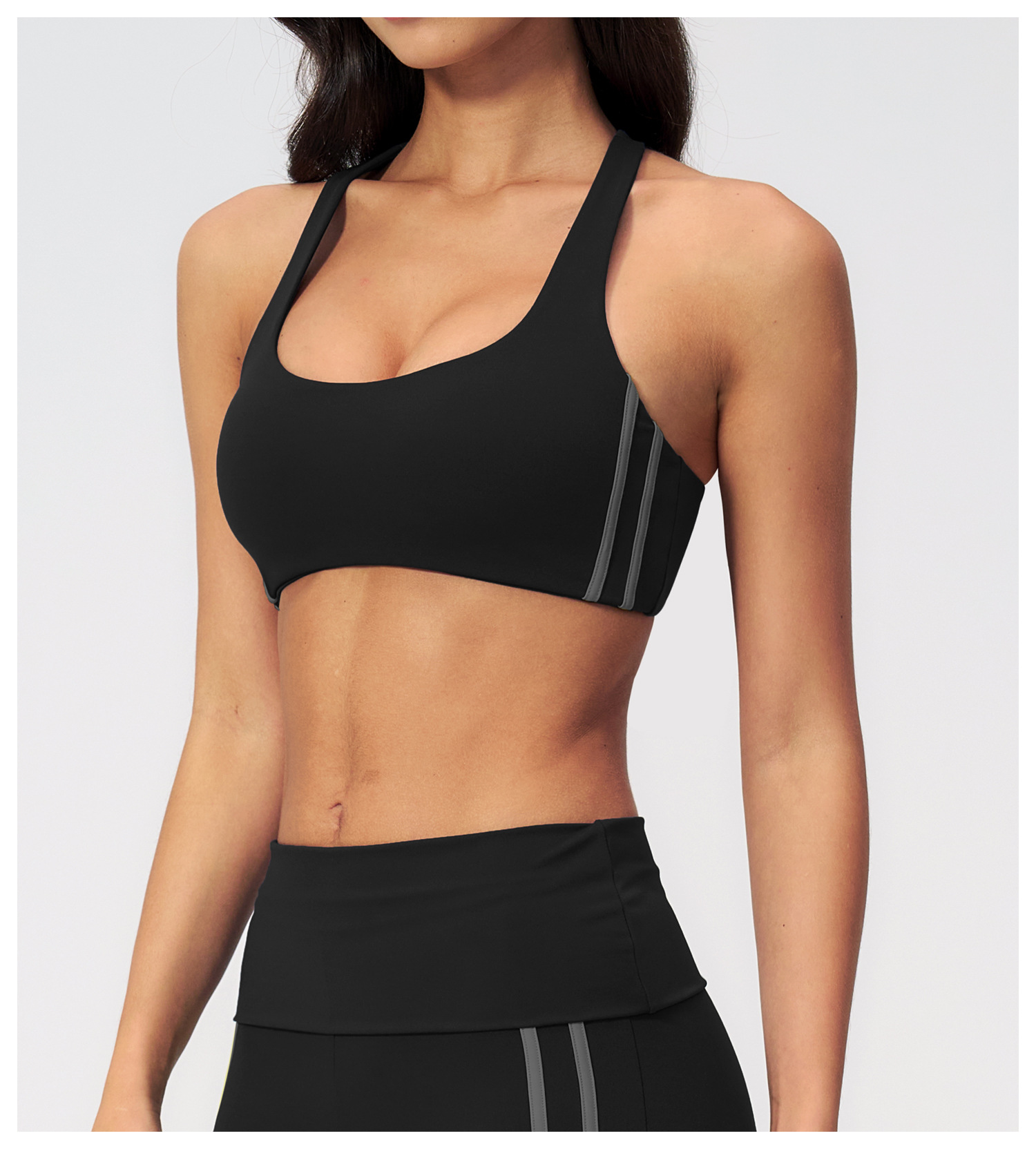 Gym Bras Cross Shoulder Straps - огляд і ціна Quick Dry Underwear