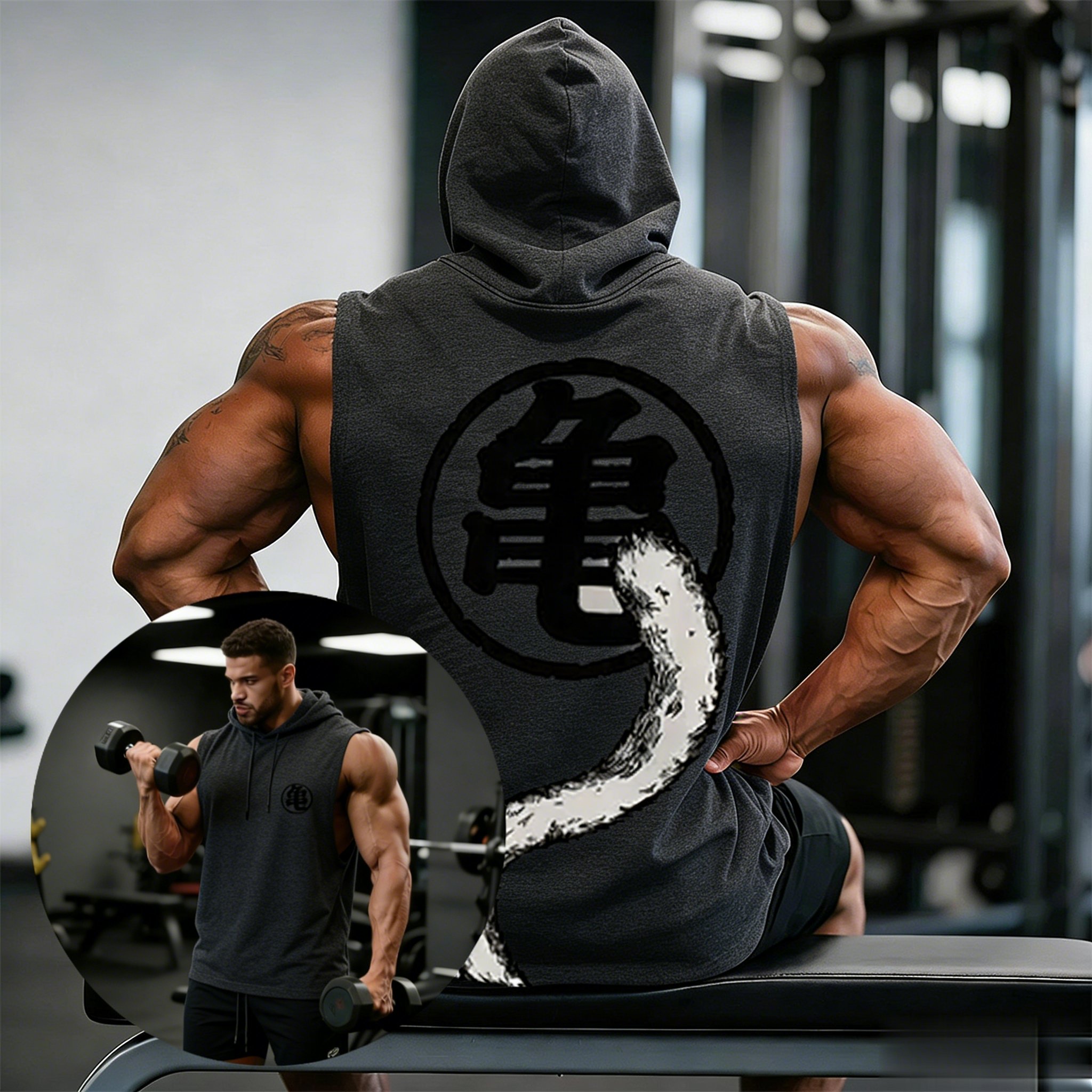 2026 Dragon Ball Anime Gym Ves - огляд і ціна Sleeveless Undershirt